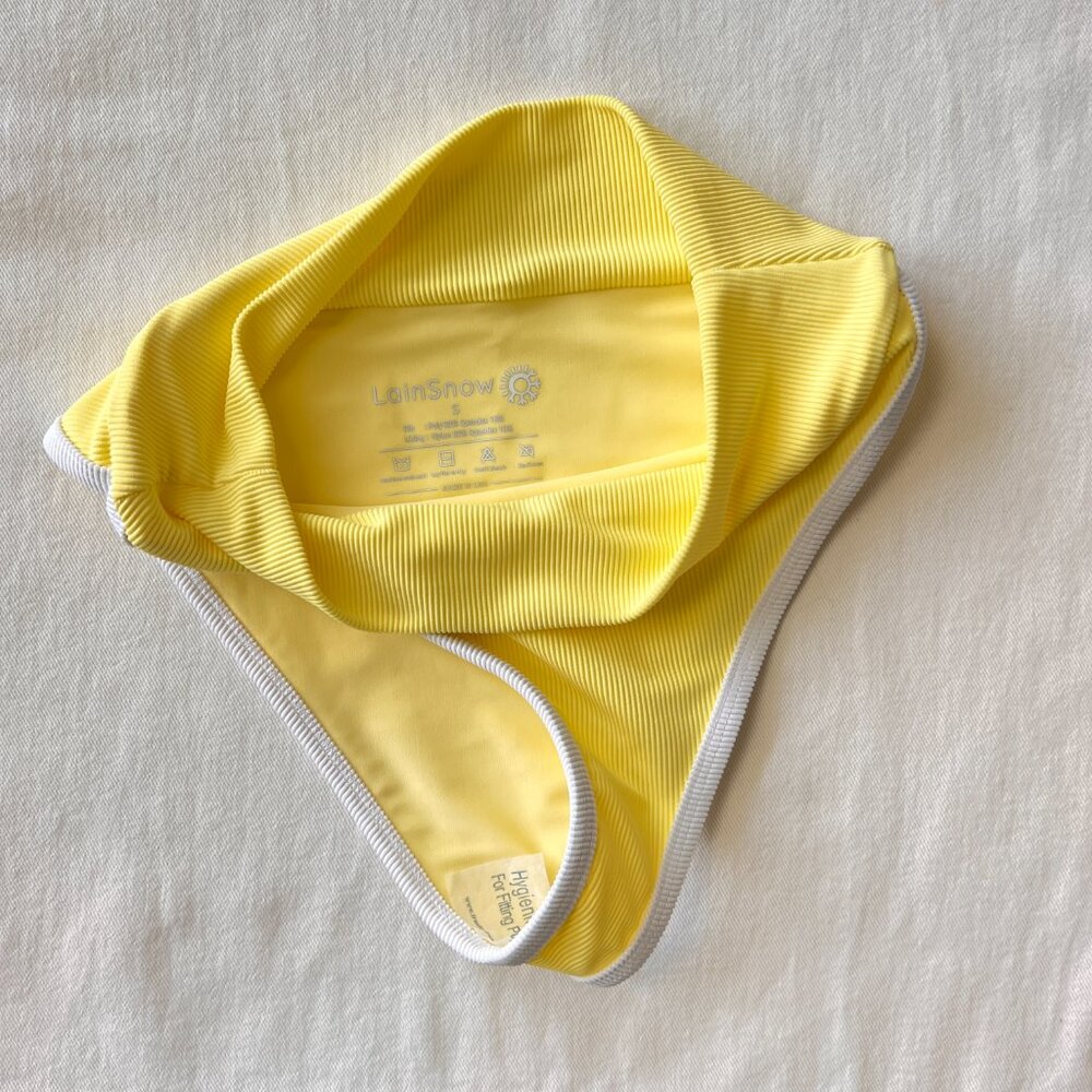 NWT! LainSnow Kiawah Bottom- Lemon - Picture 3 of 5